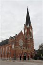 201 S. Adams St, a Early Gothic Revival house of worship, built in Green Bay, Wisconsin in 1891.