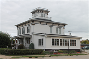 345 S ADAMS ST, a Italianate house, built in Green Bay, Wisconsin in 1857.