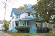821 CHERRY ST, a Queen Anne house, built in Green Bay, Wisconsin in 1893.
