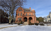 2569 N WAHL AVE, a German Renaissance Revival house, built in Milwaukee, Wisconsin in 1900.