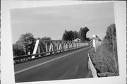STATE HIGHWAY 153, a NA (unknown or not a building) pony truss bridge, built in Cleveland, Wisconsin in 1951.