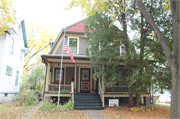 878 HUBBARD ST, a Dutch Colonial Revival house, built in Green Bay, Wisconsin in 1911.