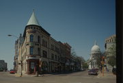 121-125 KING ST (106 E DOTY ST), a Romanesque Revival large retail building, built in Madison, Wisconsin in 1889.