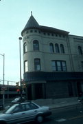 121-125 KING ST (106 E DOTY ST), a Romanesque Revival large retail building, built in Madison, Wisconsin in 1889.