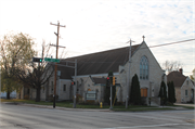 901 SHAWANO AVE, a Late Gothic Revival house of worship, built in Green Bay, Wisconsin in 1938.