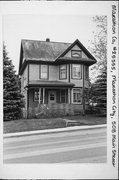 MAIN ST, 508, a Queen Anne house, built in Marathon City, Wisconsin in 1890.