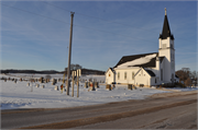 Christ Evangelical Lutheran Church of Burr Oak, a Building.