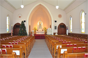 Christ Evangelical Lutheran Church of Burr Oak, a Building.