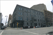 602-606 N BROADWAY (aka 600 N BROADWAY), a Italianate retail building, built in Milwaukee, Wisconsin in 1868.