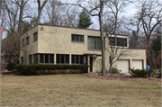 6008 WINNEQUAH RD, a International Style house, built in Monona, Wisconsin in 1935.