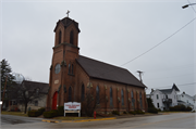 250 MARKET ST, a Early Gothic Revival church, built in Platteville, Wisconsin in 1864.