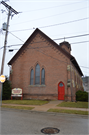 250 MARKET ST, a Early Gothic Revival house of worship, built in Platteville, Wisconsin in 1864.