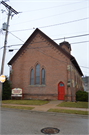 250 MARKET ST, a Early Gothic Revival church, built in Platteville, Wisconsin in 1864.