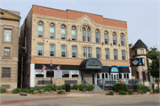 228 N 6th Ave, a Italianate lodging-hotel, built in West Bend, Wisconsin in 1864.