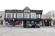 147-155 N Main St, a Commercial Vernacular large retail building, built in West Bend, Wisconsin in 1888.