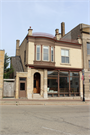214 N 6th Ave, a Italianate small retail building, built in West Bend, Wisconsin in 1898.