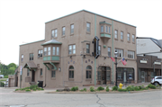 243 N Main St (AKA 543 Mill St), a Spanish/Mediterranean Styles tavern/bar, built in West Bend, Wisconsin in 1937.