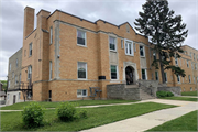 2436 N 50TH ST, a Late Gothic Revival live-in care facility/sanitarium, built in Milwaukee, Wisconsin in 1929.
