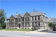 2414 W VLIET ST (aka 1445 N 24TH ST), a Romanesque Revival religious residence, built in Milwaukee, Wisconsin in 1885.