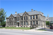 2414 W VLIET ST (aka 1445 N 24TH ST), a Romanesque Revival monastery, convent, religious retreat, built in Milwaukee, Wisconsin in 1885.