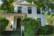 401 CENTRAL AVE, a Greek Revival house, built in Waukesha, Wisconsin in 1845.