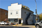 201 S. Main St., a Commercial Vernacular retail building, built in Blanchardville, Wisconsin in 1880.