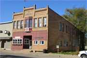 205 S. Main St., a Twentieth Century Commercial retail building, built in Blanchardville, Wisconsin in 1910.