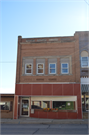 318 S. Main St., a Twentieth Century Commercial retail building, built in Blanchardville, Wisconsin in 1910.