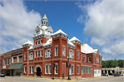 103 W NORTH WATER ST, a Romanesque Revival city/town/village hall/auditorium, built in New London, Wisconsin in 1896.