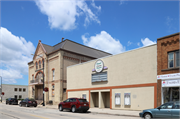 N WATER ST, a Romanesque Revival theater/opera house/concert hall, built in New London, Wisconsin in 1894.