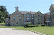N4637 County Rd Y (AKA STATE HIGHWAY 18 AT COUNTY HIGHWAY Y), a Romanesque Revival religious residence, built in Jefferson, Wisconsin in 1868.