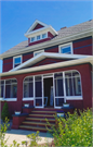 603 S MICHIGAN ST, a Prairie School house, built in De Pere, Wisconsin in 1913.