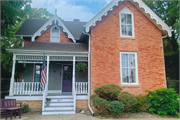 2814 WASHINGTON RD, a Early Gothic Revival house, built in Kenosha, Wisconsin in 1838.