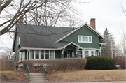 773 N WISCONSIN ST, a Arts and Crafts house, built in Port Washington, Wisconsin in 1918.