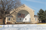 CA.442 N LAKE ST CA.442 N LAKE ST, a Colonial Revival/Georgian Revival bandstand/bandshell, built in Port Washington, Wisconsin in 1934.