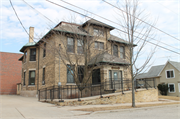 430 N JOHNSON ST, a American Foursquare monastery, convent, religious retreat, built in Port Washington, Wisconsin in 1911.