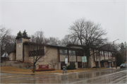 316 W GRAND AVE, a Usonian library, built in Port Washington, Wisconsin in 1961.