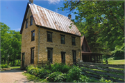 END OF REIMANN RD, a Early Gothic Revival house, built in Arena, Wisconsin in 1868.