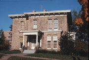 130 E GILMAN ST, a Italianate house, built in Madison, Wisconsin in 1856.