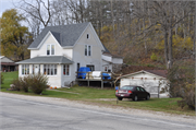 N3812 COUNTY HIGHWAY C, a Cross Gabled house, built in West Kewaunee, Wisconsin in 1870.