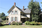 11401 W MEQUON RD / STATE HIGHWAY 167, a Gabled Ell house, built in Mequon, Wisconsin in 1888.
