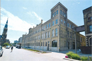 1100 N 10TH ST, a German Renaissance Revival brewery, built in Milwaukee, Wisconsin in 1889.