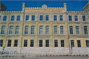 1100 N 10TH ST, a German Renaissance Revival brewery, built in Milwaukee, Wisconsin in 1889.