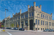 1100 N 10TH ST, a German Renaissance Revival brewery, built in Milwaukee, Wisconsin in 1889.