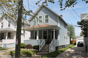 614 HURON ST, a Front Gabled house, built in Manitowoc, Wisconsin in 1896.