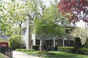 1415 MICHIGAN AVE, a Colonial Revival/Georgian Revival house, built in Manitowoc, Wisconsin in 1921.