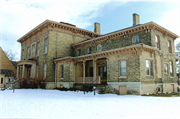2219 WASHINGTON AVE, a Italianate house, built in Racine, Wisconsin in 1874.