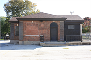 1020 W. Cleveland Ave, a Neoclassical/Beaux Arts park shelter/building, built in Milwaukee, Wisconsin in 1926.