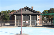 1020 W. Cleveland Ave, a Neoclassical/Beaux Arts park shelter/building, built in Milwaukee, Wisconsin in 1926.