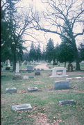 1 Speedway Road, a cemetery, built in Madison, Wisconsin in 1857.